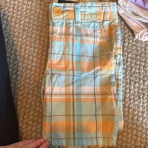 Barely Worn Boys Nordstrom Plaid Shorts